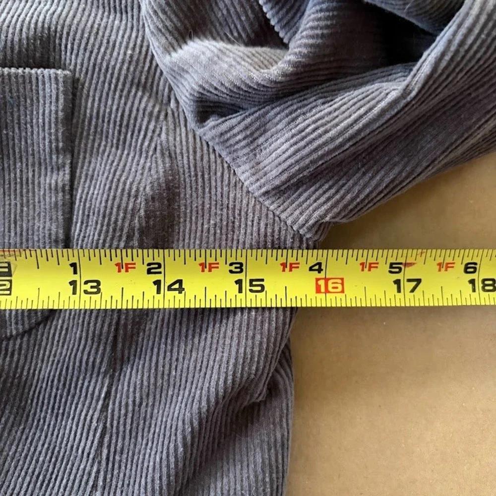 Boden Womens Corduroy Cord Purple Blazer Lined Buttons US 2/UK 6 Academia Preppy - Picture 11 of 13